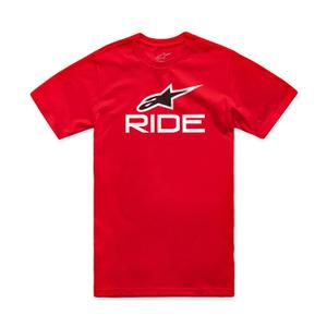 Alpinestars Ride 4.0 CSF majica kratkih rukava crveno-bijelo-crna - II. kvaliteta
