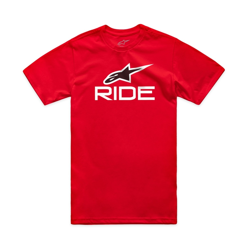 Alpinestars Ride 4.0 CSF majica kratkih rukava crveno-bijelo-crna - II. kvaliteta