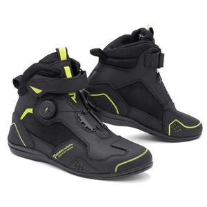 Rebelhorn Spark II motociklističke čizme crno-fluo žute - 2. kvaliteta