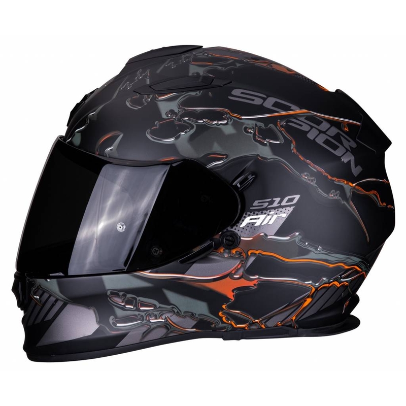 Scorpion EXO-510 Air Likid Full Face kaciga crno-narančasta rasprodaja