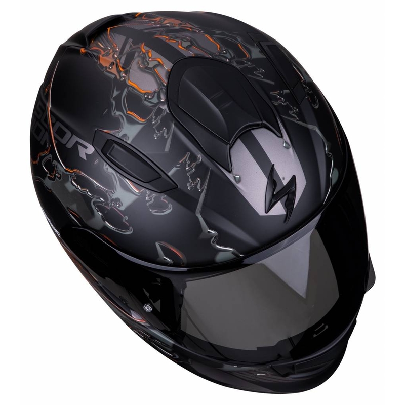 Scorpion EXO-510 Air Likid Full Face kaciga crno-narančasta rasprodaja
