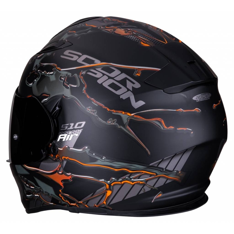 Scorpion EXO-510 Air Likid Full Face kaciga crno-narančasta rasprodaja