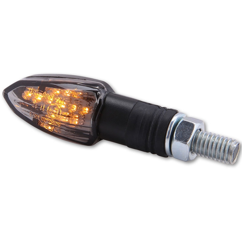Pokazivači smjera za motocikle Highsider Smart Lizzard LED crni
