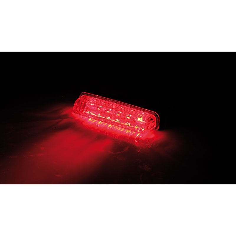 Highsider Smart Mini LED stražnje svjetlo za motocikl crno-prozirno