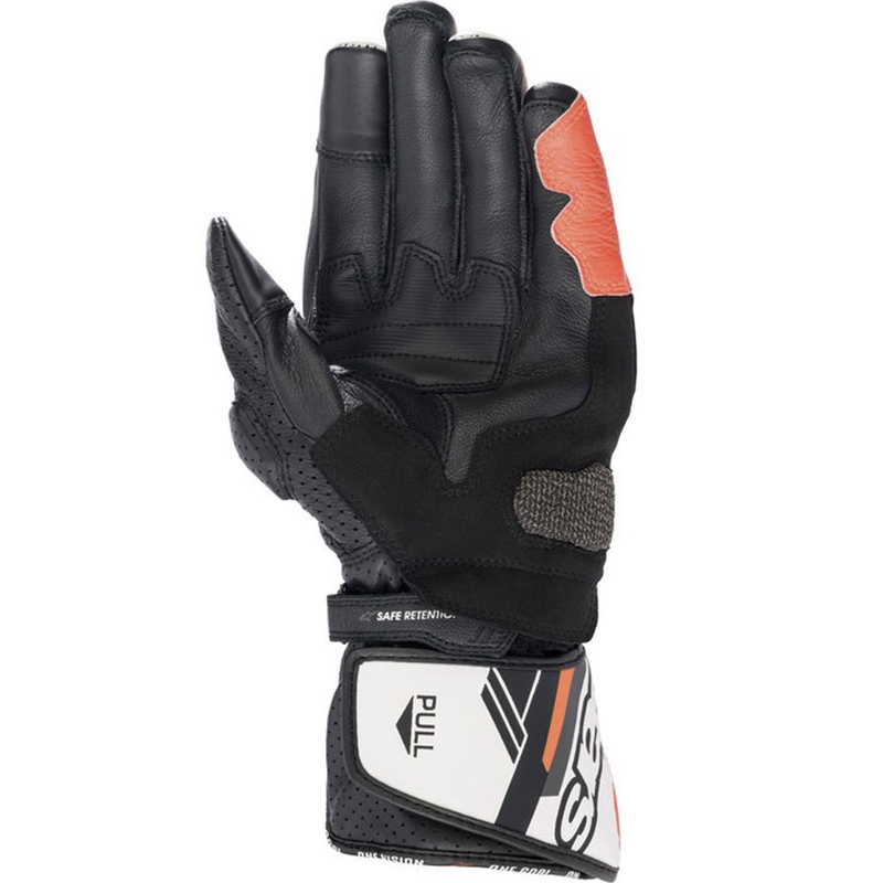 Alpinestars SP-8 motociklističke rukavice bijelo-fluo crveno-crne