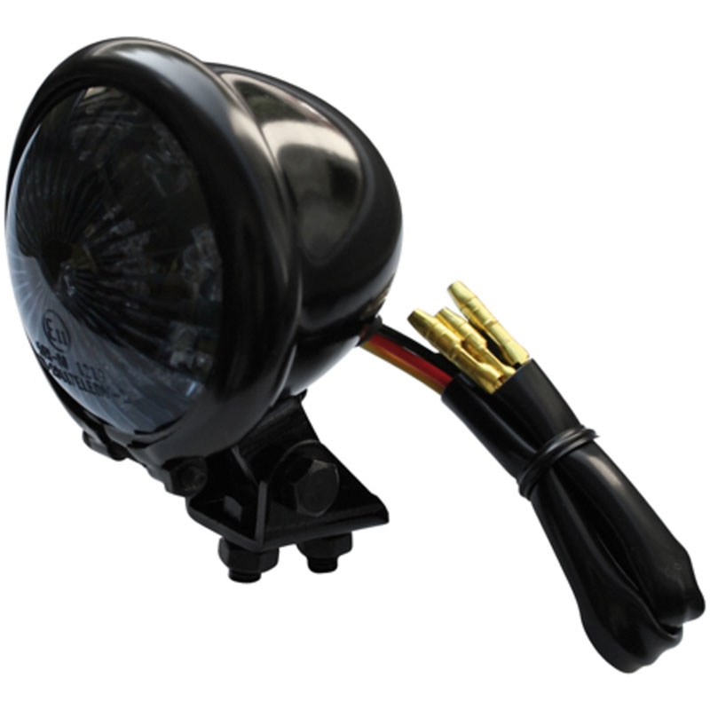 Stražnje svjetlo za motocikl Highsider Smart Bates Style LED crno-dimljeno