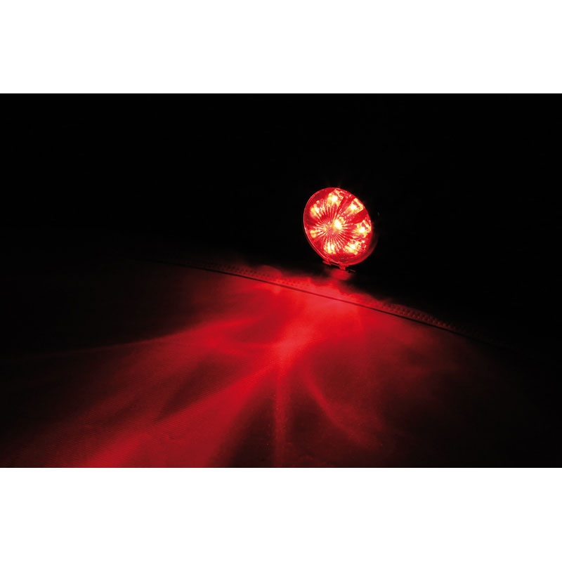 Highsider Smart Bates Style LED stražnje svjetlo za motocikl crno-kromirano