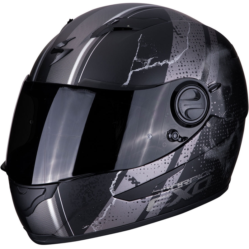 Full face kaciga Scorpion EXO-490 Dar crno-srebrna