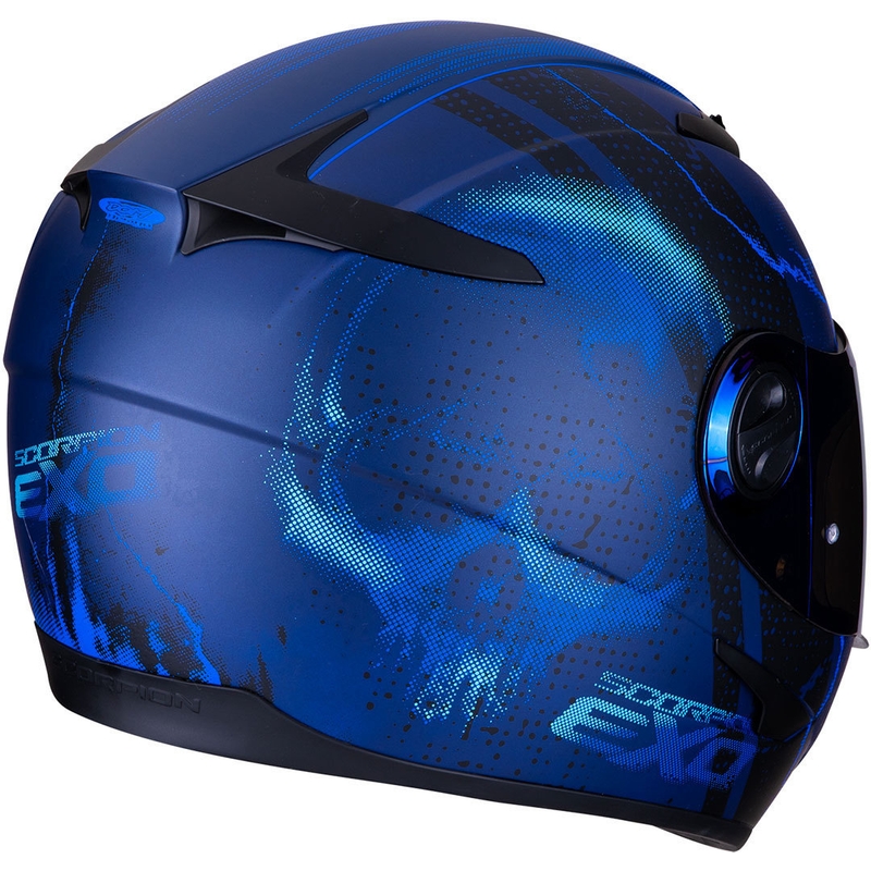 Full face kaciga Scorpion EXO-490 Dar crno-plava