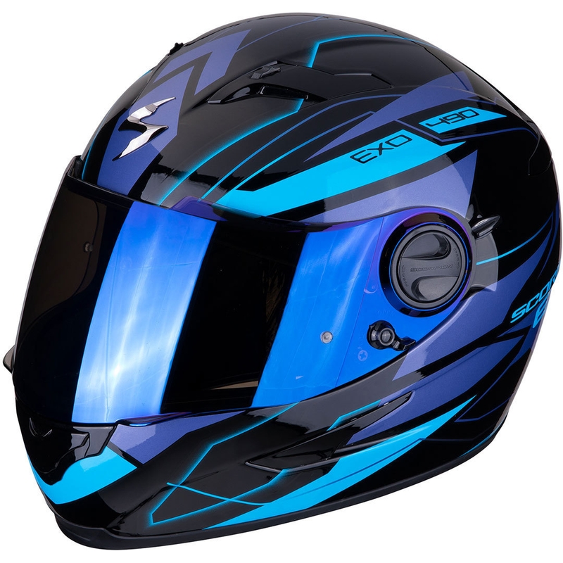 Scorpion EXO-490 Nova Integral Helmet crno-plava rasprodaja