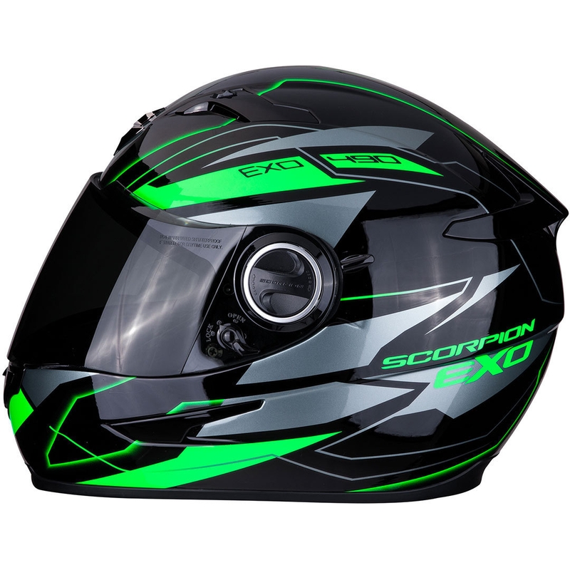 Scorpion EXO-490 Nova integralna kaciga crno-zelena