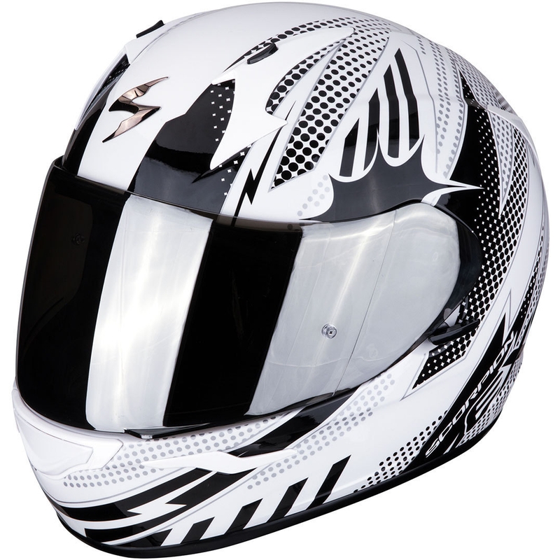 Integralne kacige Scorpion EXO-390 Pop White-Black rasprodaja