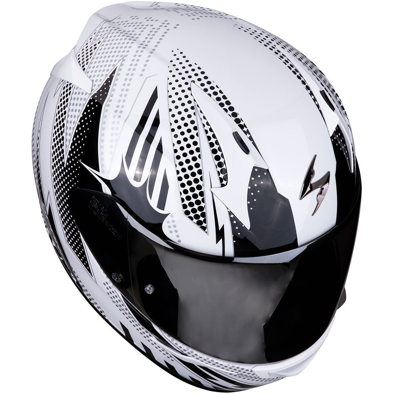 Integralne kacige Scorpion EXO-390 Pop White-Black rasprodaja