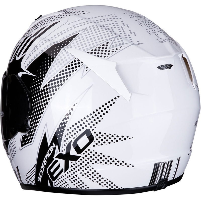 Integralne kacige Scorpion EXO-390 Pop White-Black rasprodaja