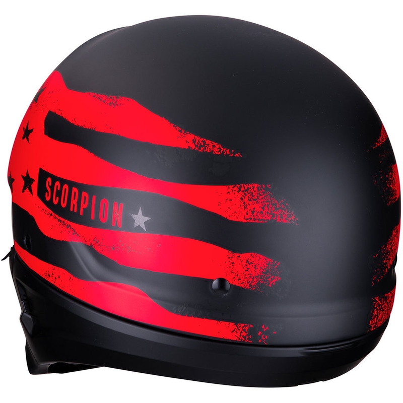 Scorpion EXO-COMBAT Rookie kaciga crno-crvena rasprodaja