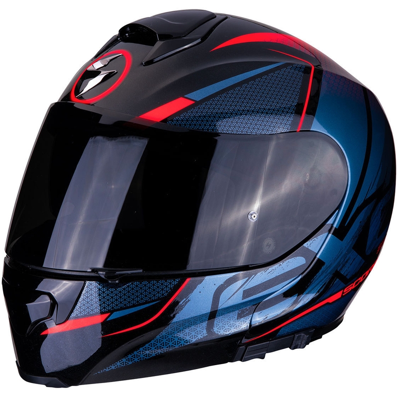 Scorpion EXO-3000 Air Creed Flip Up kaciga crno-crvena rasprodaja