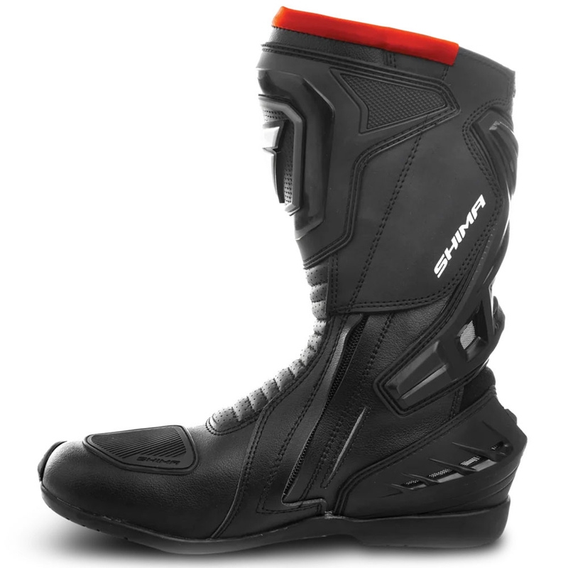Shima RSX-6 motociklističke čizme crno-fluo crvene