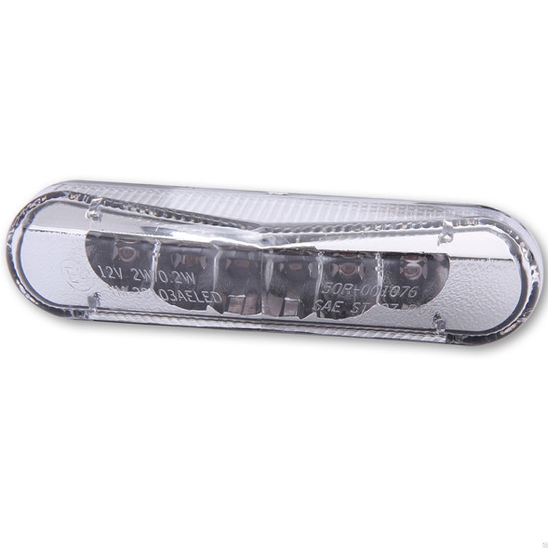 Highsider Smart LED stražnje svjetlo za motocikl, prozirno