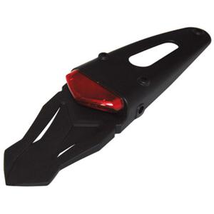 Highsider Smart LED stražnje svjetlo za motocikl s plastičnim okvirom, crno-crveno
