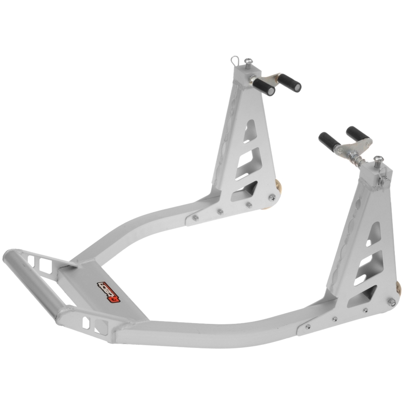 Stalak za motocikl Q-TECH prednji aluminij srebrni