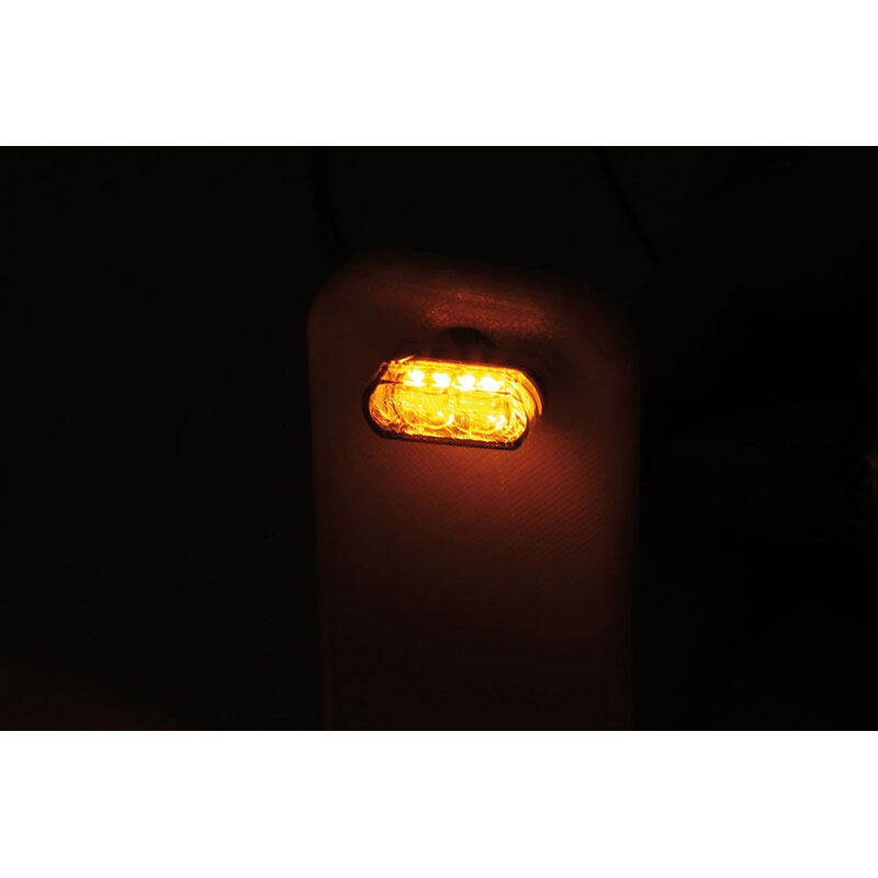 Pokazivači smjera za motocikle Highsider Smart Module 1 Pro LED dimno sivi
