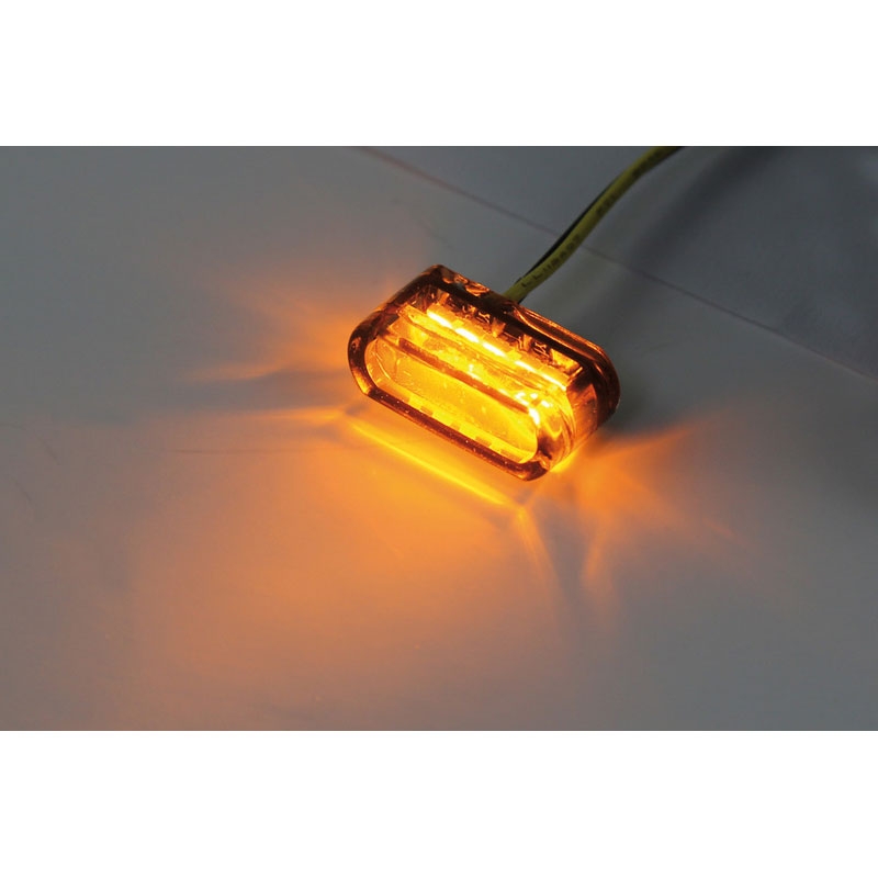 Pokazivači smjera za motocikle Highsider Smart Module 1 LED, dimno sivi