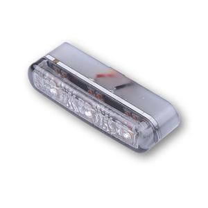 Pokazivači smjera za motocikle Highsider Smart Shorty 2 Pro Module 3u1, dimljeno sivi