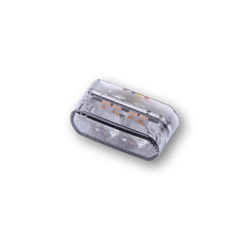 Pokazivači smjera za motocikle Highsider Smart Module 1 Pro LED 3u1 dimno sivi