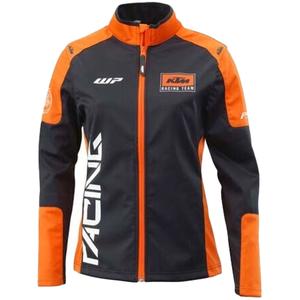 Ženska softshell jakna KTM Team crno-narančasta