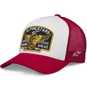 Alpinestars Heritage Patcher kapa bijelo-crvena