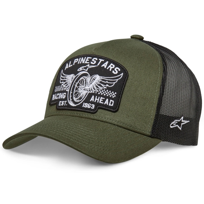 Alpinestars Heritage Patcher kapa zeleno-crna