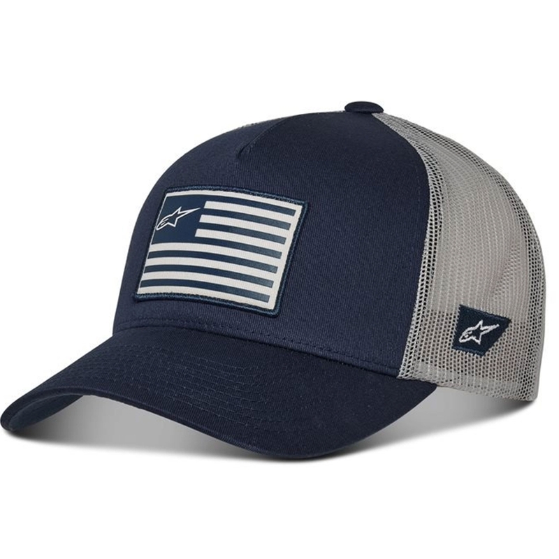 Alpinestars Flag Snap Hat plavo-siva