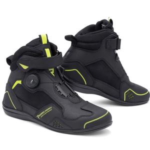 Motociklističke čizme Rebelhorn Spark II crno-fluo žute