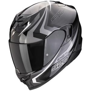 Scorpion EXO-520 EVO AIR TERRA kaciga za motocikle s punim licem, crno-srebrno-bijela
