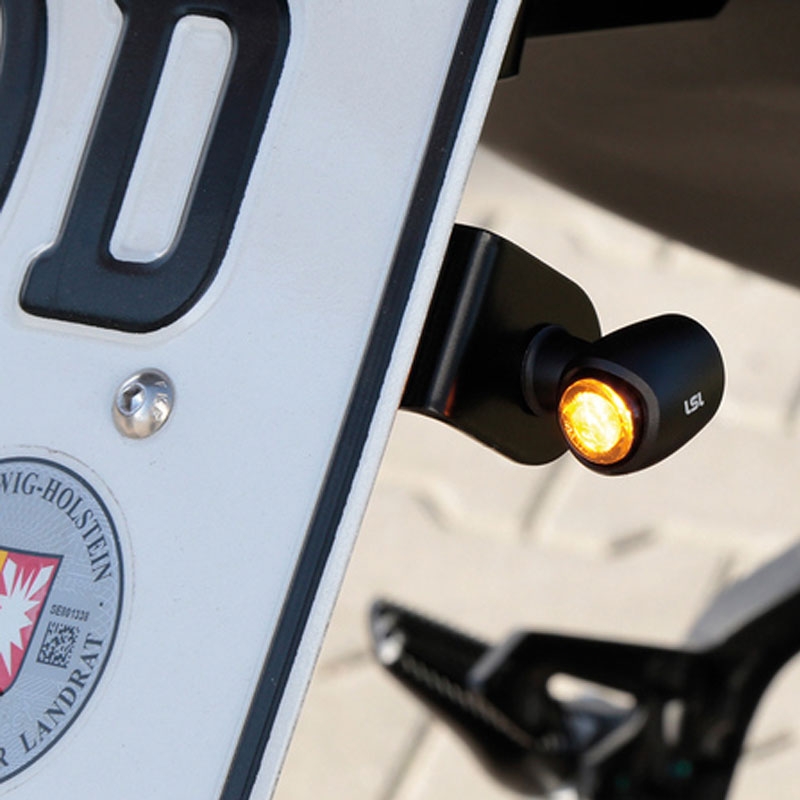 LED pokazivači Highsider Nova LED pokazivači mat crni 2 kom