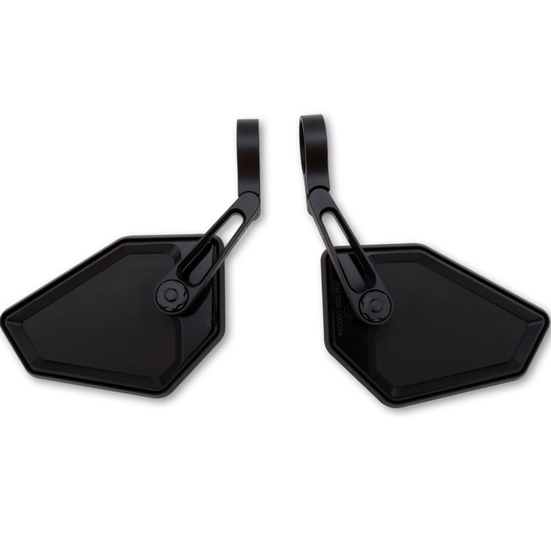 Highsider Nova-Race retrovizori na krajevima volana crni, 2 kom.