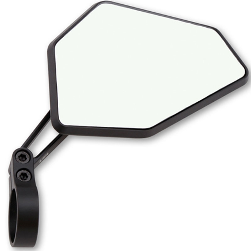 Highsider Nova-Race retrovizori na krajevima volana crni, 2 kom.