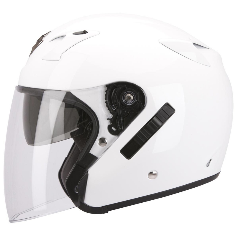 Otvorena motociklistička kaciga Scorpion EXO-220 bijela rasprodaja