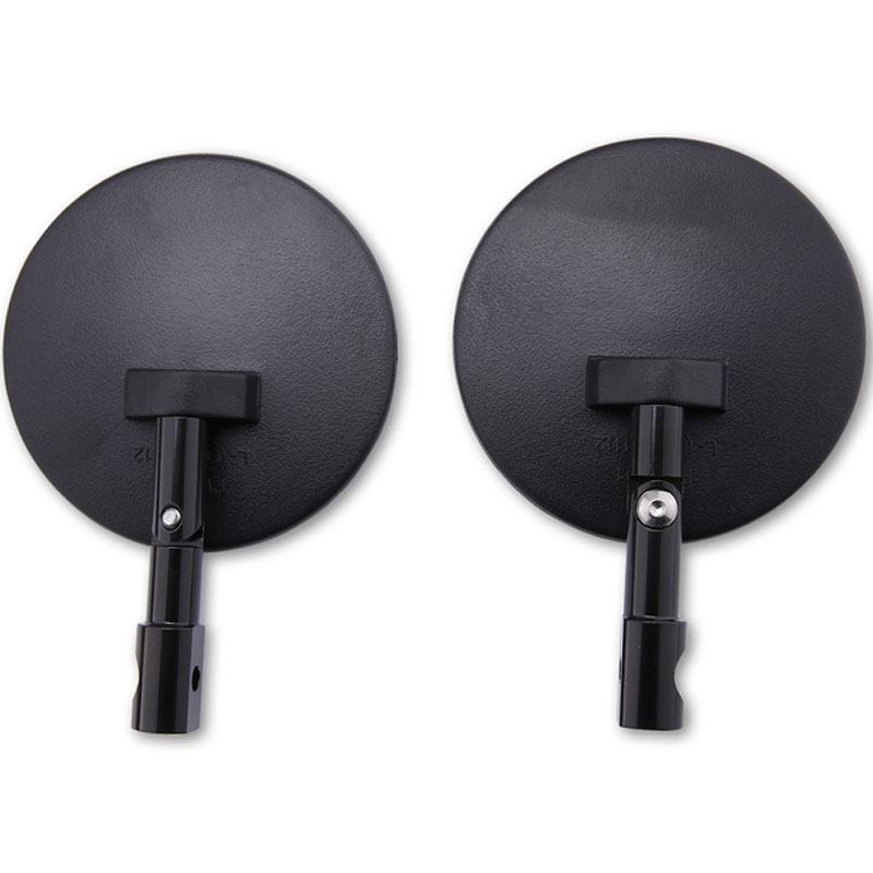 Highsider Superbike retrovizori na krajevima volana crni, 2 kom.