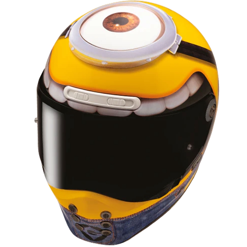 HJC V10 Stuart Minions MC3 integralna motociklistička kaciga žuto-plava