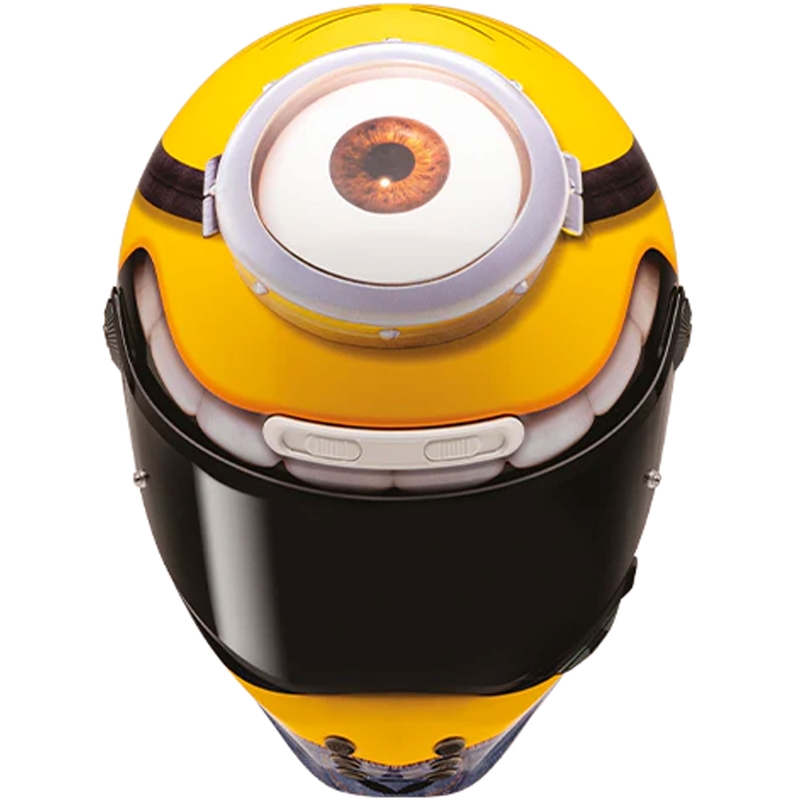 HJC V10 Stuart Minions MC3 integralna motociklistička kaciga žuto-plava