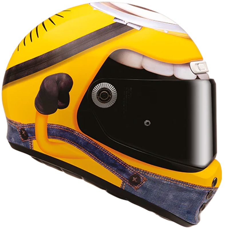 HJC V10 Stuart Minions MC3 integralna motociklistička kaciga žuto-plava