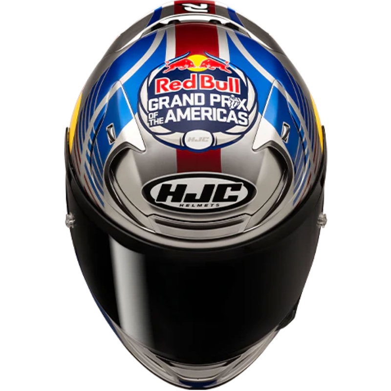 Integralna motociklistička kaciga HJC RPHA 12 Red Bull Austin GP II MC21 plavo-siva