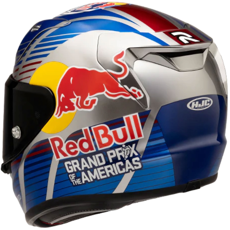 Integralna motociklistička kaciga HJC RPHA 12 Red Bull Austin GP II MC21 plavo-siva