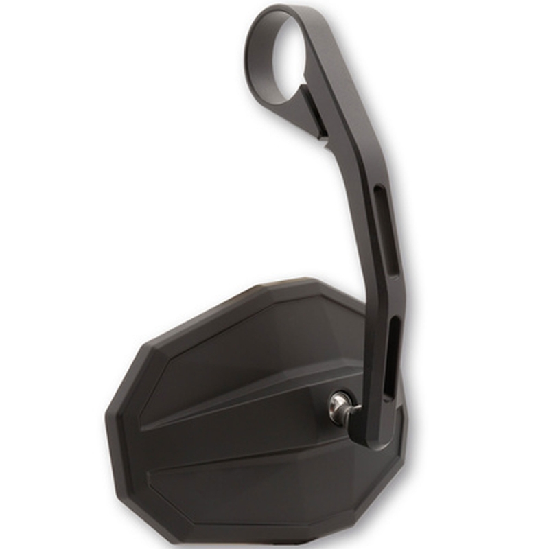 Highsider Smart Straight ogledalo s dugim krakom, crno