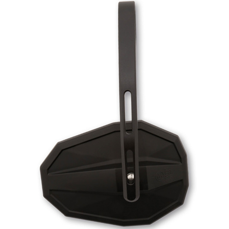 Highsider Smart Straight ogledalo s dugim krakom, crno