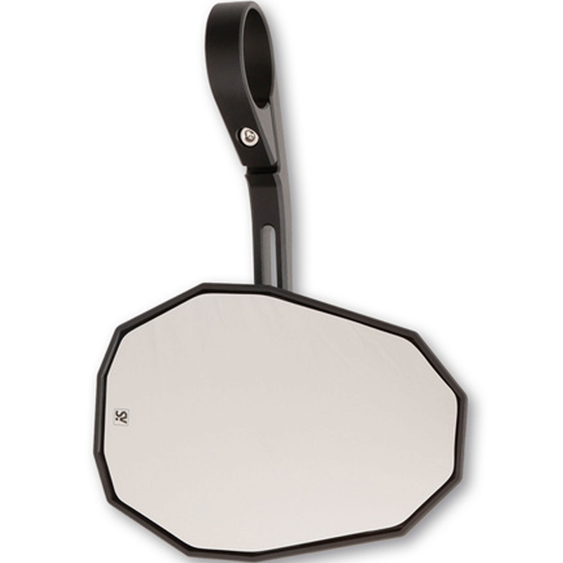 Highsider Smart Straight ogledalo s dugim krakom, crno