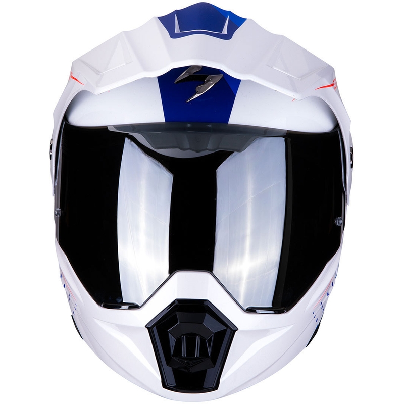 Scorpion ADX-1 Horizon flip up enduro kaciga bijelo-crveno-plava rasprodaja