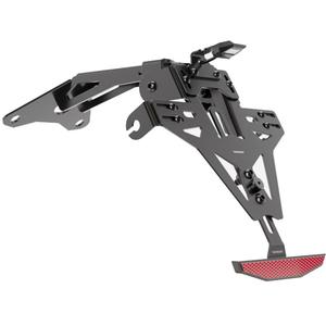 Držač registarske pločice s rasvjetom Highsider Akron RS PRO Aprilia crni
