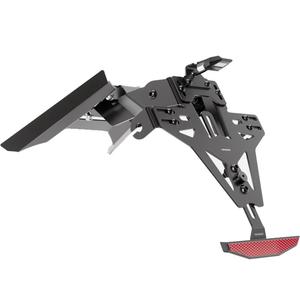 Držač registarske pločice s osvjetljenjem Highsider License Akron RS PRO KTM 1290 SUPER DUKE GT ABS crni